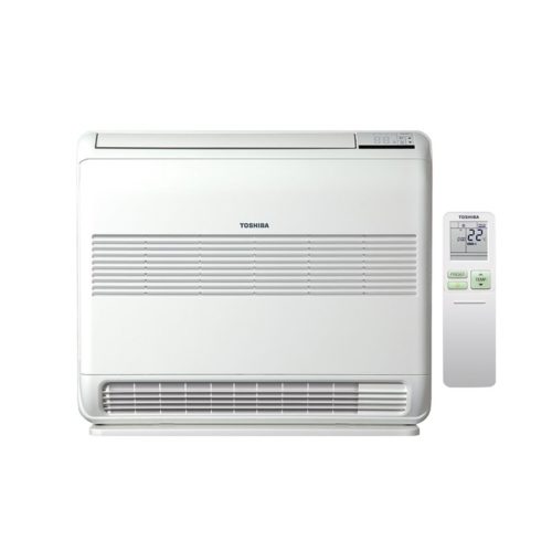 climatisation console réversible Toshiba couleur blanc