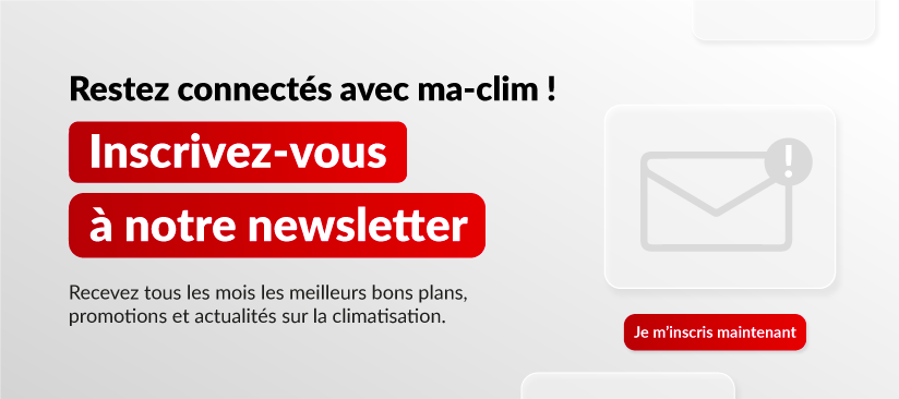 abonnement à la newsletter de ma-clim.fr